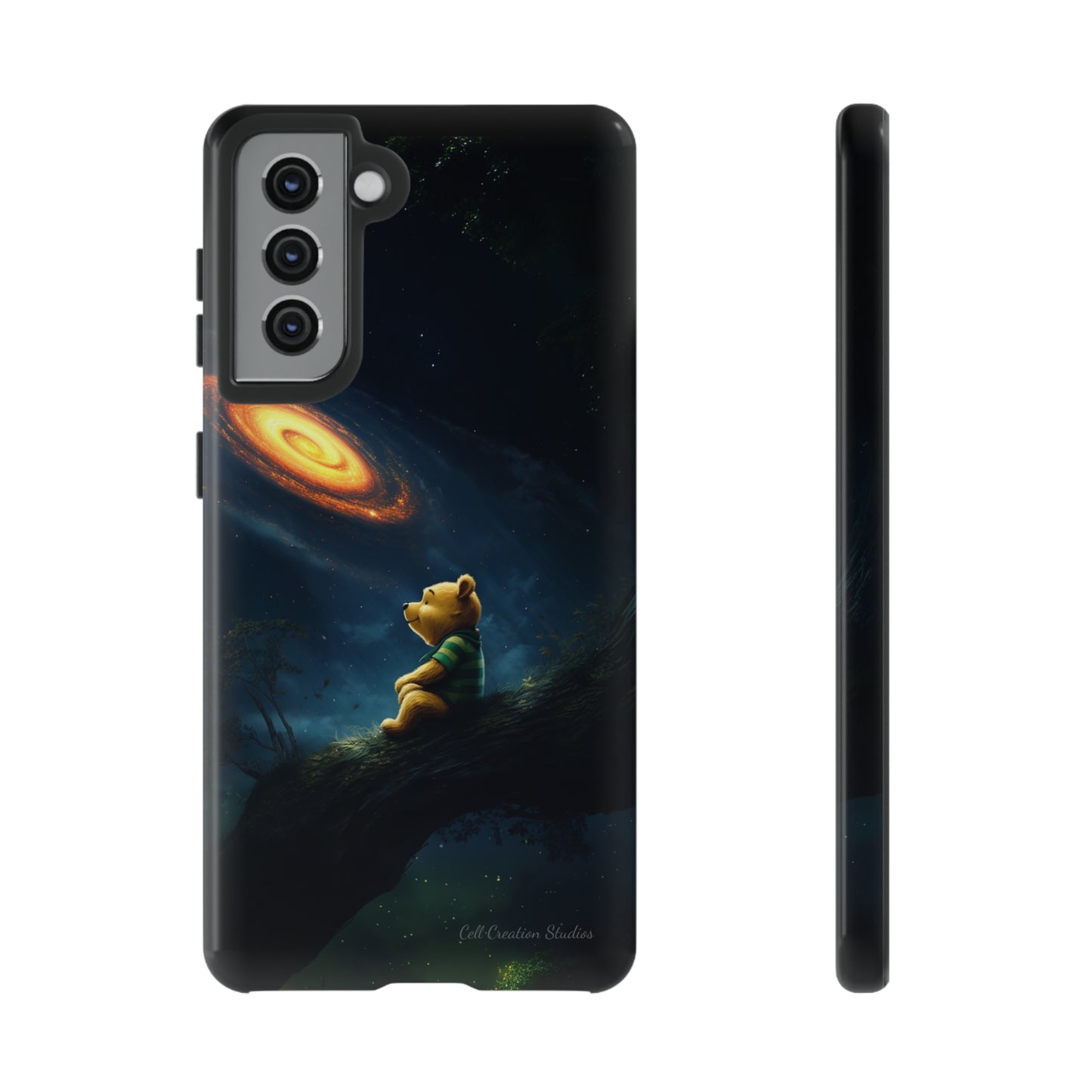 "Starry Night with Winnie-the-Pooh" Cell Phone Case -Tough Cases