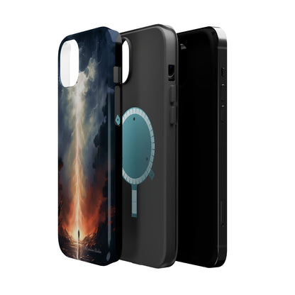 Introducing the "Thunderstrike" Cell Phone Case – Feel the Pulse of the Storm -MagSafe Tough Cases