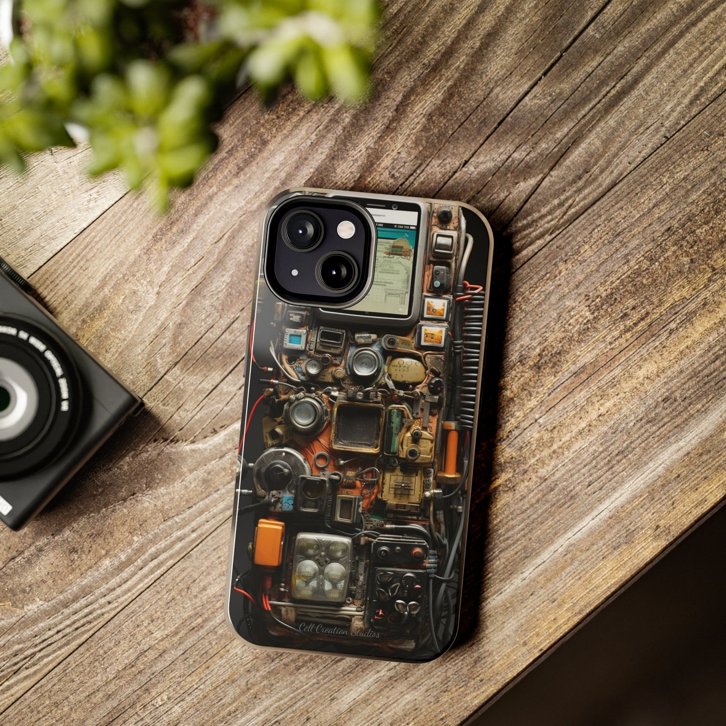 Introducing the "Tech Insight" Cell Phone Case – Explore Inner Workings with Transparent Design -Tough Phone Cases