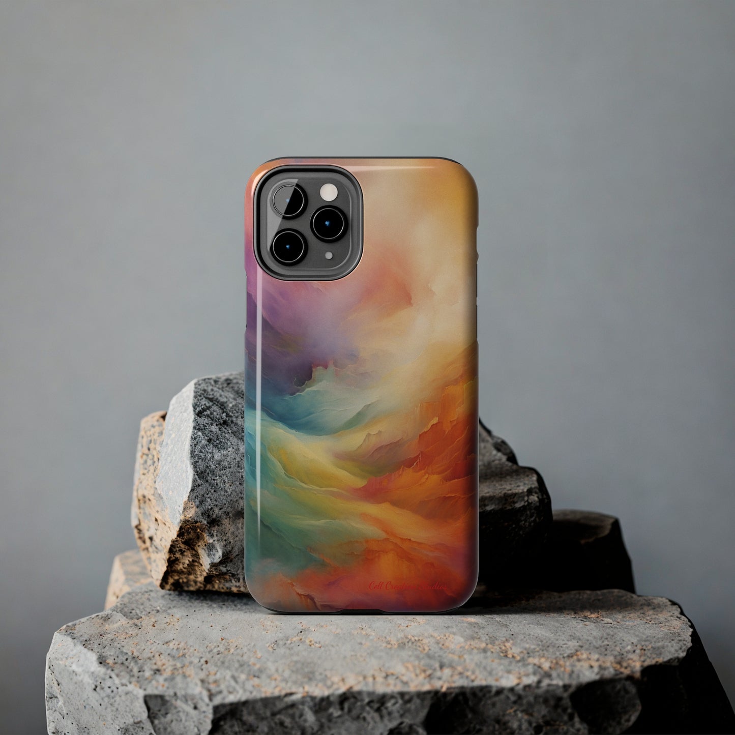 Introducing the "Colorful Spectrum" Cell Phone Case – Dive into a World of Vibrant Hues -Tough Phone Cases