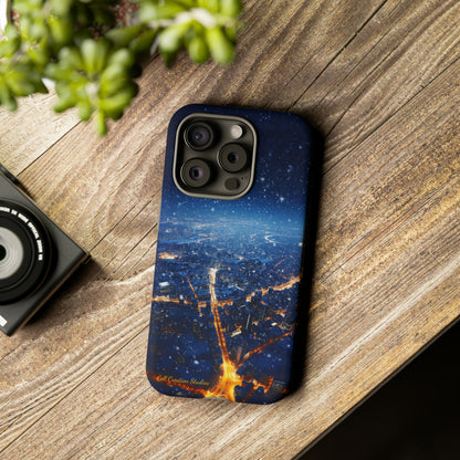 "Urban Snowfall Glow" -Tough iPhone Cases