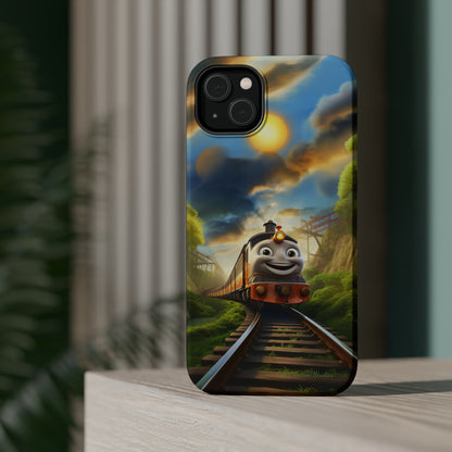 The 'Smiling Express Train" Phone Case -MagSafe Tough Cases