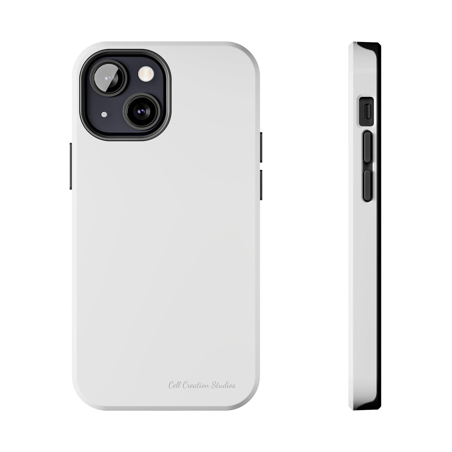 "Pure Elegance White" -Tough iPhone Cases