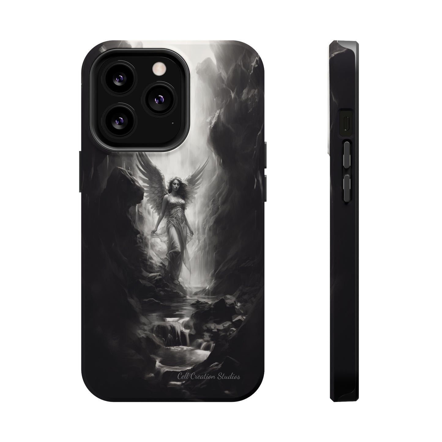 "Seraphic Streams" Angelic Ravine Phone Case -MagSafe Tough Cases