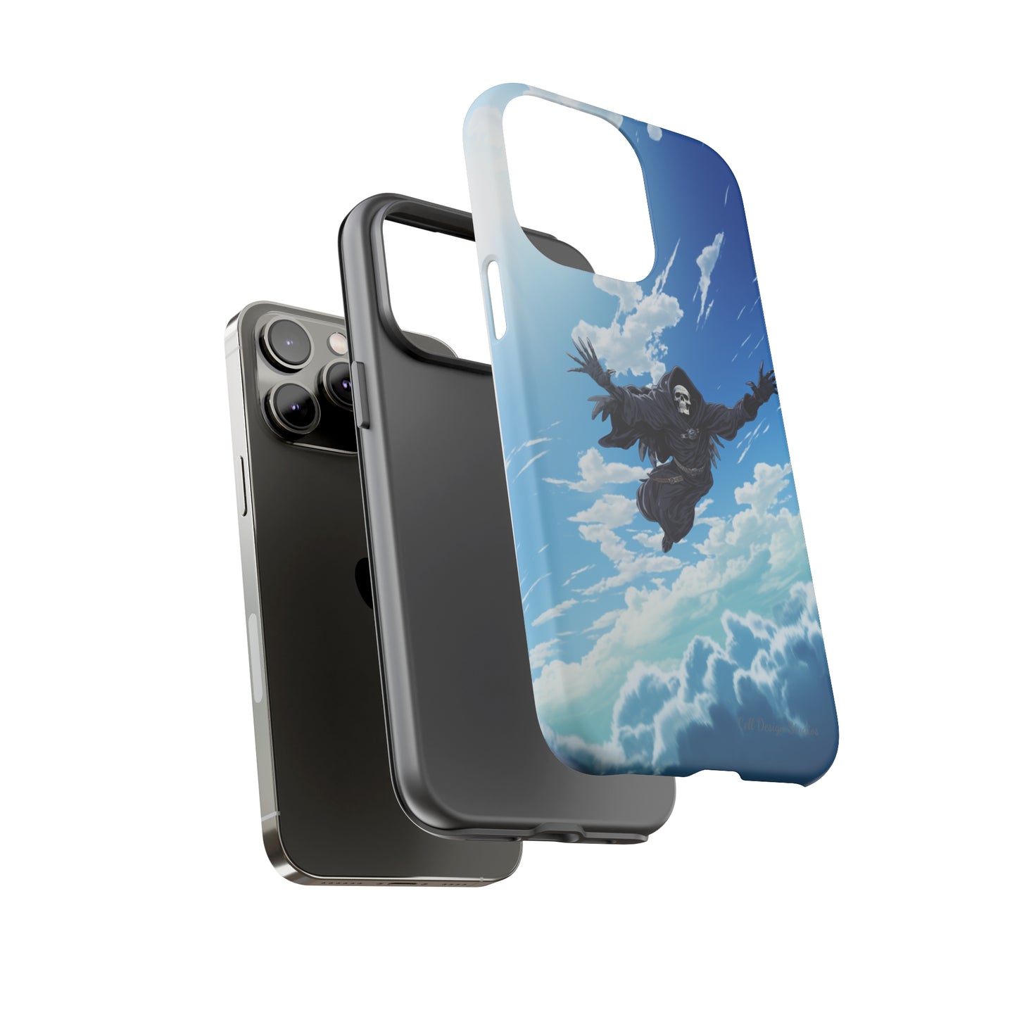 Introducing the "Eternal Contrast" Cell Phone Case – Embrace the Balance of Light and Shadow! -Tough Cases