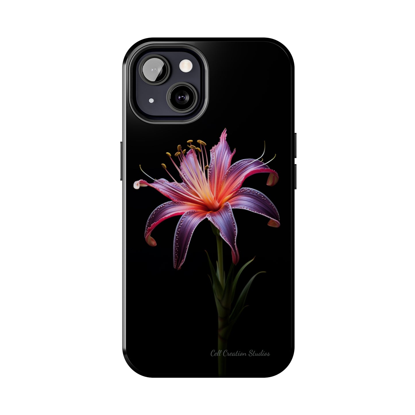 "Vibrant Purple Lily" Phone Case -Tough Phone Cases