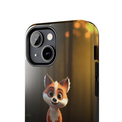 Introducing the "Enchanted Woods Fox" Cell Phone Case – Step into a Whimsical World of Adventure! -Tough Phone Cases