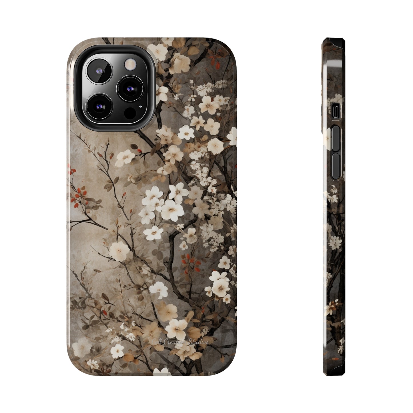 "Whimsical Blooms" -Tough iPhone Cases