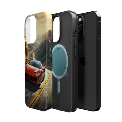 "Mountain Majesty Ferrari Edition" -MagSafe Tough iPhone Cases