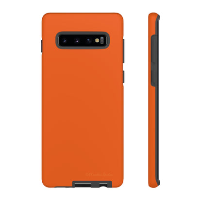 "Orange Burst" -Tough Samsung Phone Cases