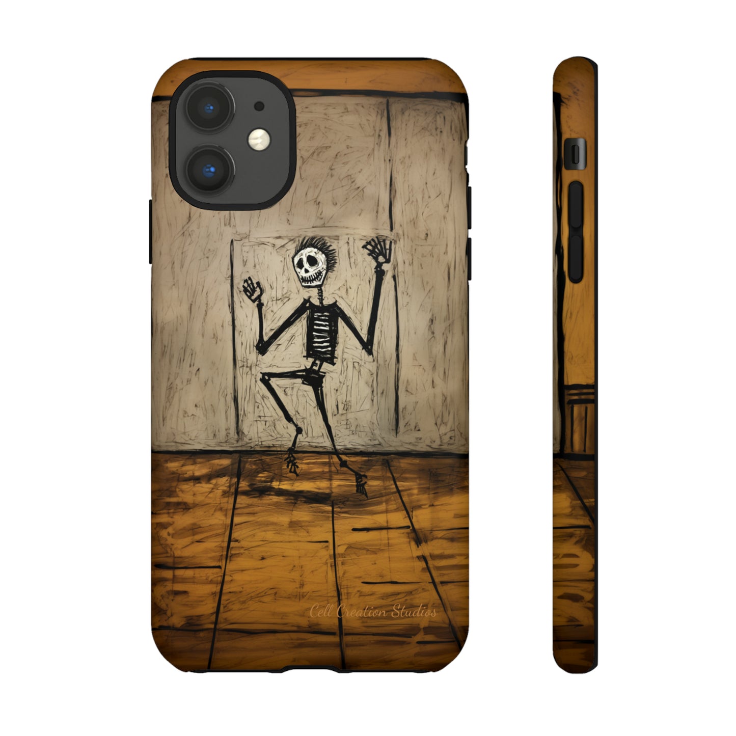 "Groovy Bones Skeleton" -Tough iPhone Cases