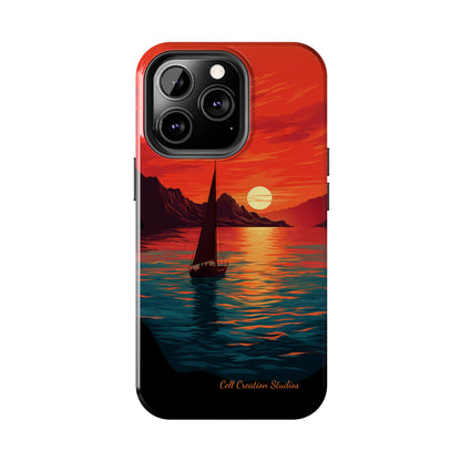 "Serenity at Sunset" -Tough iPhone Cases