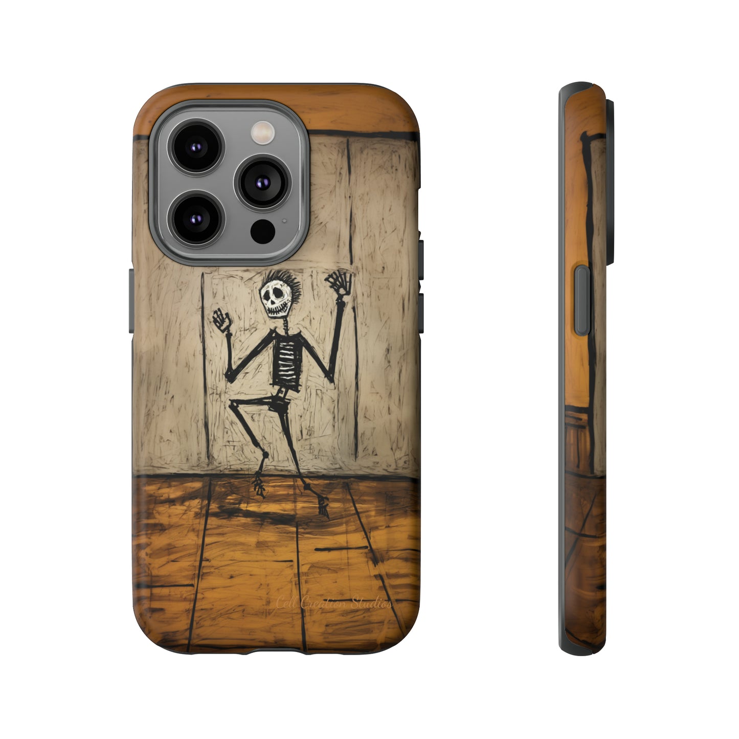 "Groovy Bones Skeleton" -Tough iPhone Cases