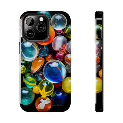 Introducing the "Vibrant Marbles Mosaic" Cell Phone Case – Carry a Kaleidoscope of Colors! -Tough Phone Cases