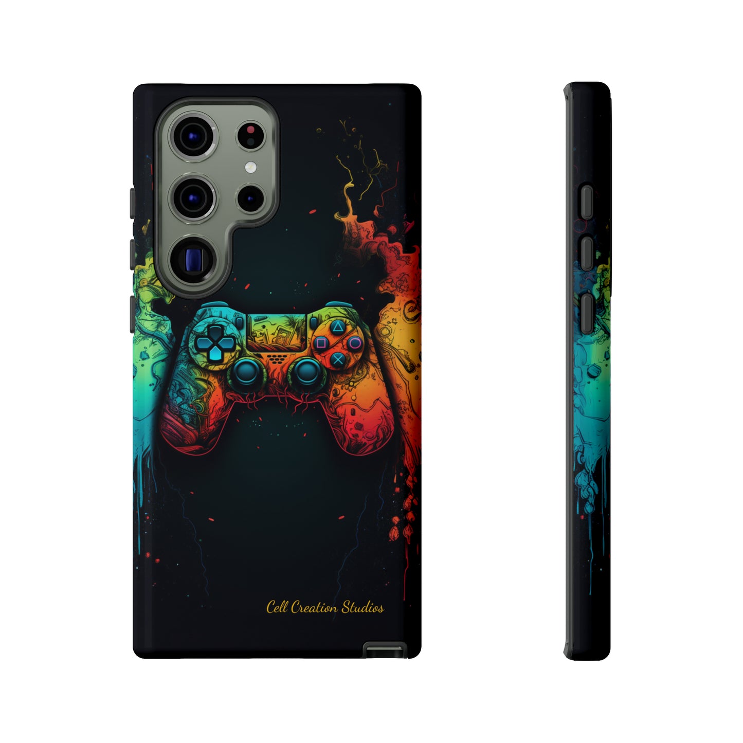 "ColorBlast Gaming" -Tough Samsung Phone Cases