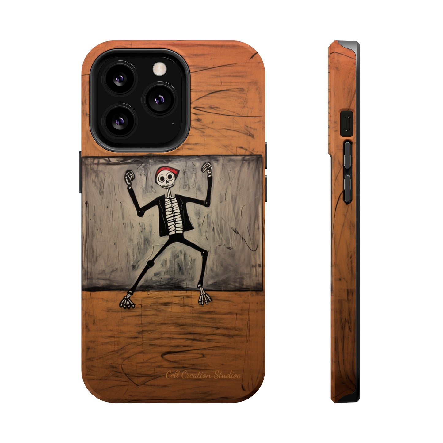 "Dance of the Skeletal Muse" -MagSafe Tough iPhone Cases