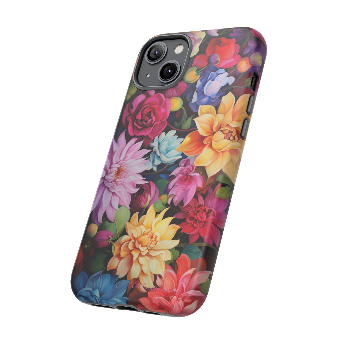 Introducing the "Blossom Beauty" Cell Phone Case – Elevate Your Style with Floral Charm -Tough Cases