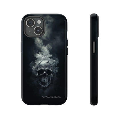 "Ethereal Skull Noir" -Tough iPhone Cases