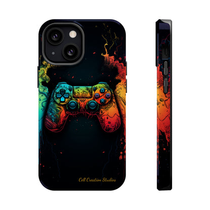 "ColorBlast Gaming" -MagSafe Tough iPhone Cases