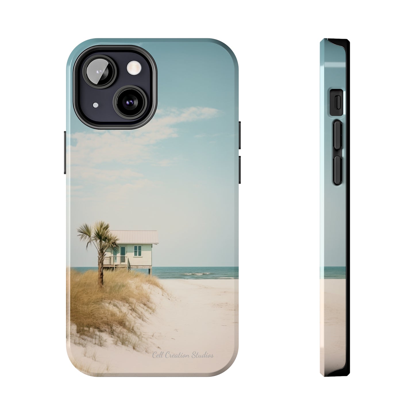 "Seaside Haven" -Tough iPhone Cases