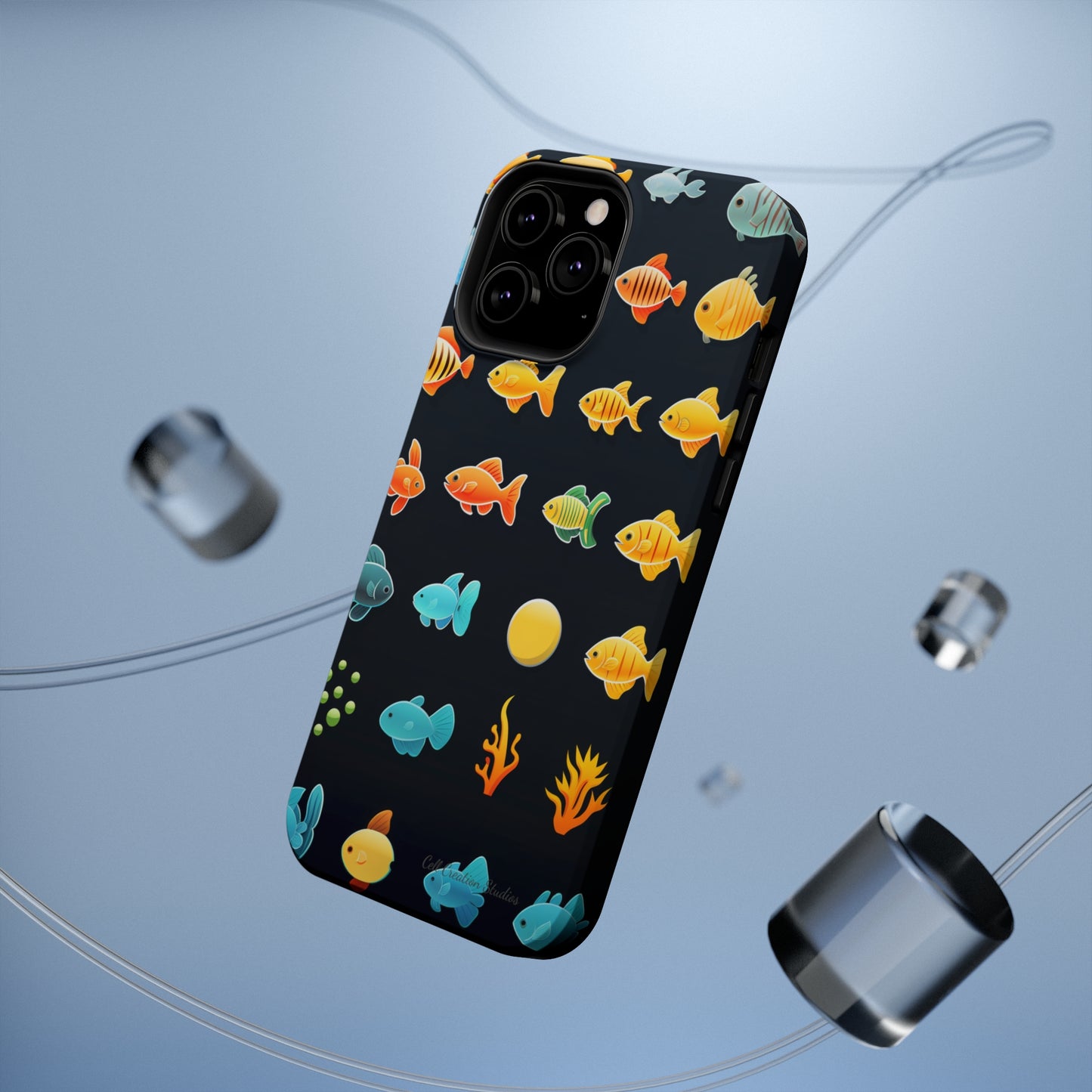 "AquaArt Fish" -MagSafe Tough Phone Cases