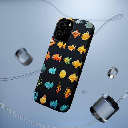 "AquaArt Fish" -MagSafe Tough Phone Cases