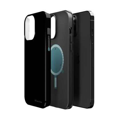 "Stealth Black Defender" -MagSafe Tough iPhone Cases