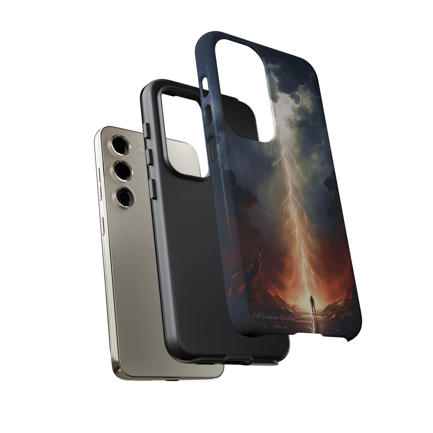 Introducing the "Thunderstrike" Cell Phone Case – Feel the Pulse of the Storm -Tough Cases