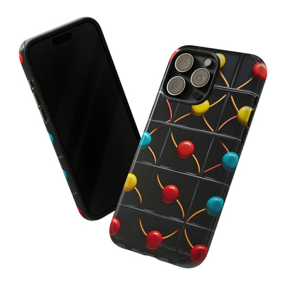 "Vibrant Spheres Fusion" -Tough Phone Cases