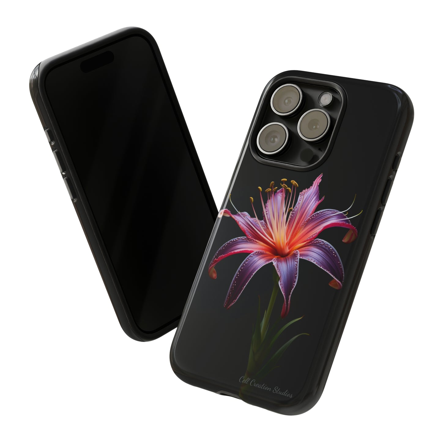 "Vibrant Purple Lily" Phone Case -Tough Cases