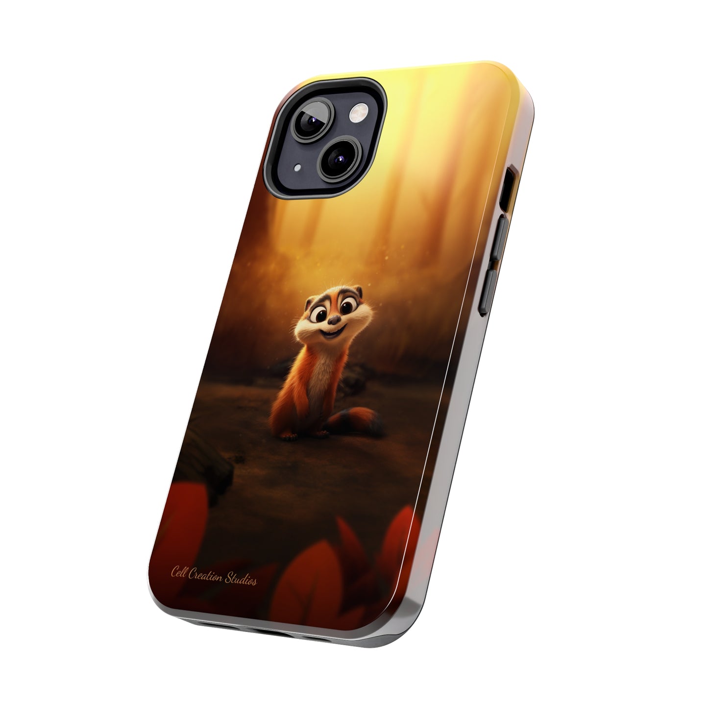 Introducing the "Woodland Chipmunk" Cell Phone Case – Embrace Natural Playfulness with Every Glance-Tough Phone Cases