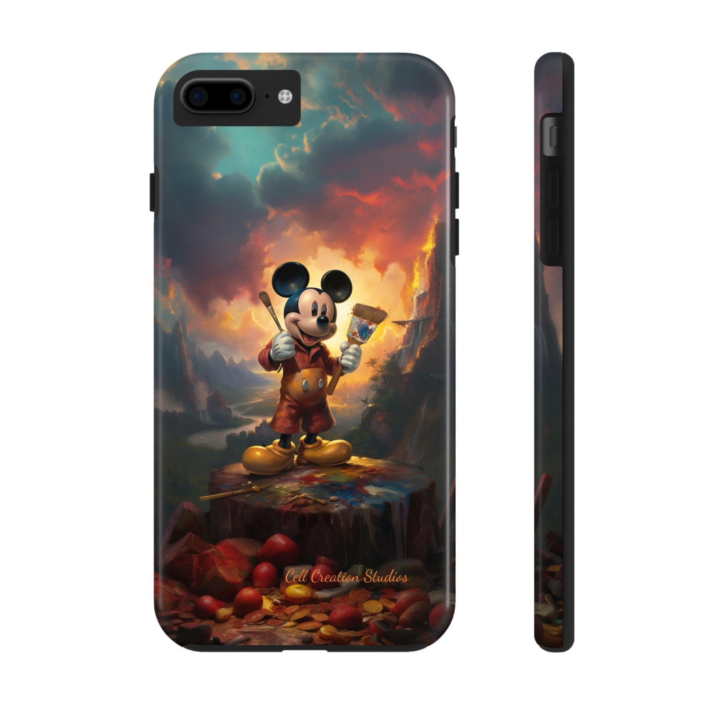 "Artist Mickey" -Tough iPhone Cases