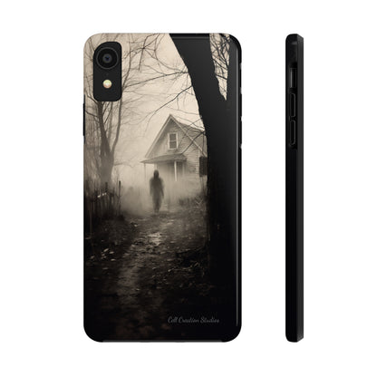 Introducing the "Ethereal Encounter" Cell Phone Case – Unveil the Mystery of the Ghostly Presence -Tough Phone Cases