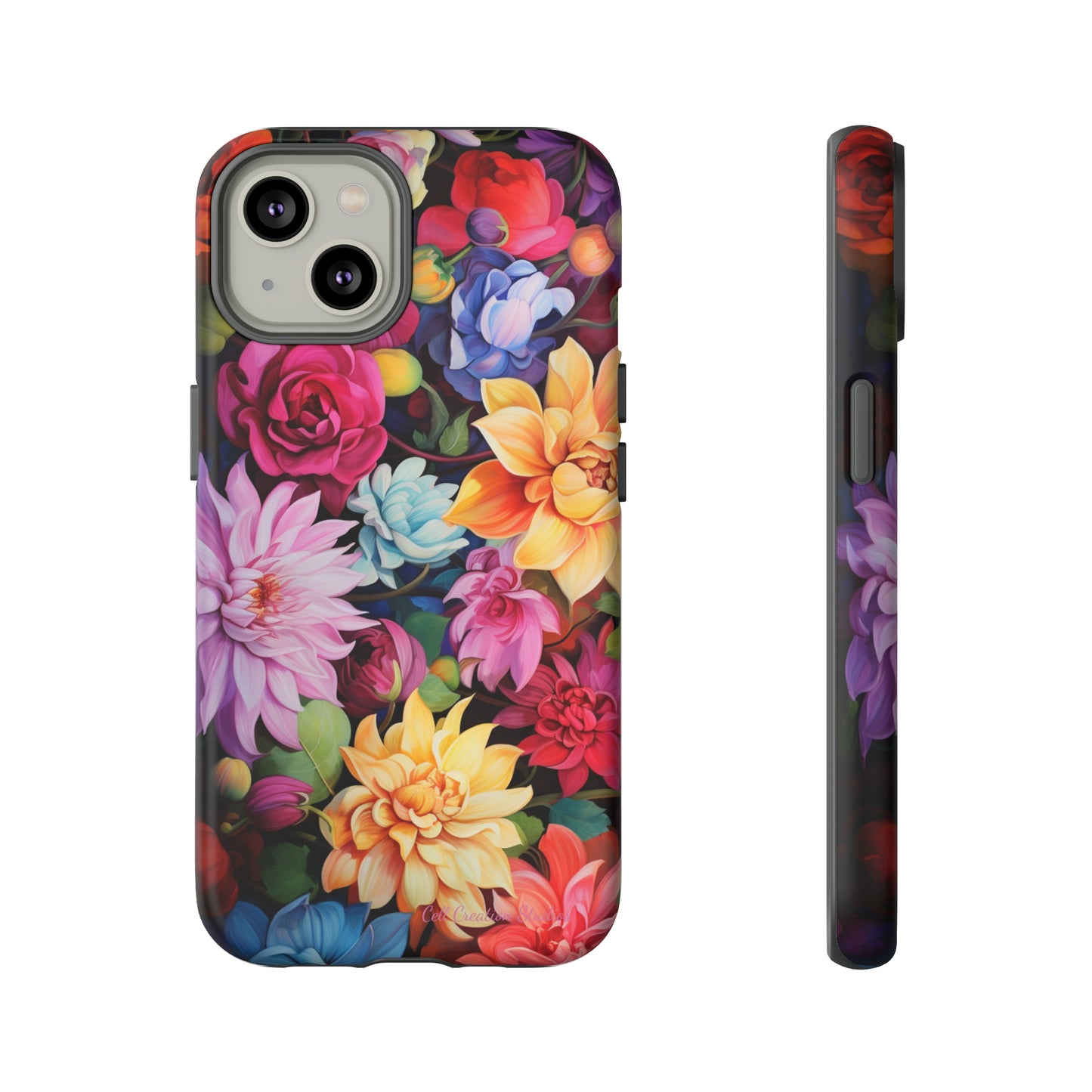 Introducing the "Blossom Beauty" Cell Phone Case – Elevate Your Style with Floral Charm -Tough Cases