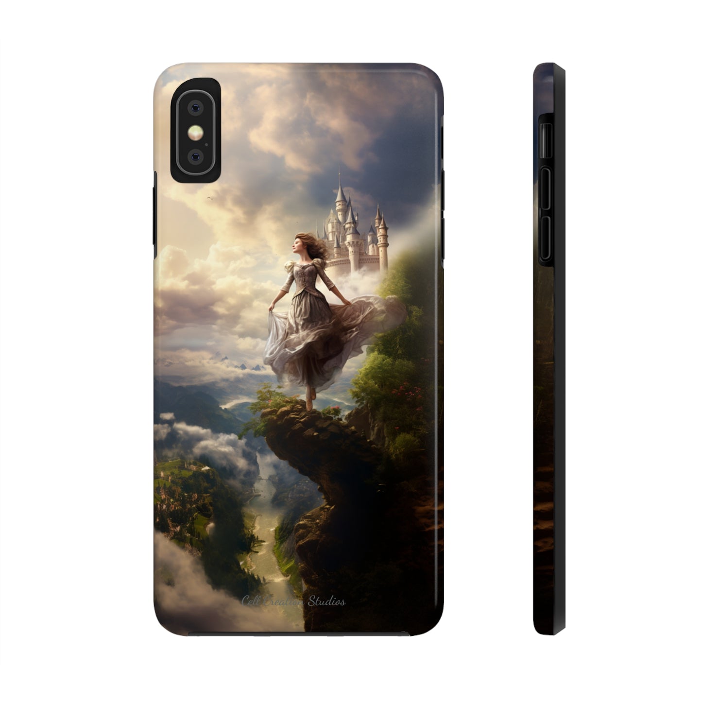 Introducing the "Enchanted Castle Discovery" Cell Phone Case – Uncover the Magic of The Castle On The Hilltop-Tough Phone Cases