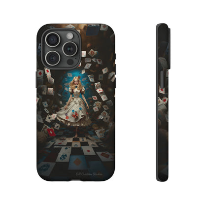 Introducing the "Alice in Wonderland" Cell Phone Case – A Journey Through Imagination -Tough Cases