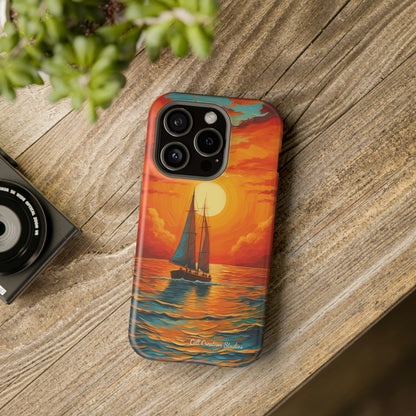 "Sailboat Sunset" - MagSafe Tough iPhone Cases