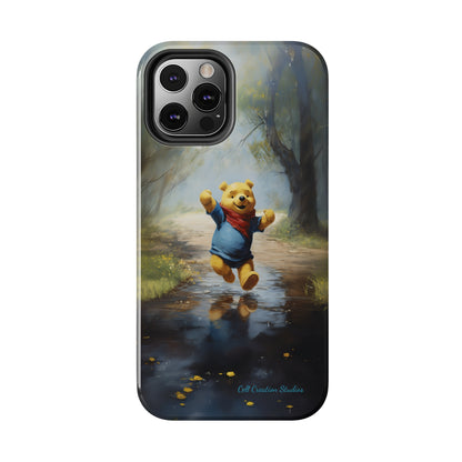 Introducing the "Winnie-The-Pooh Puddle Splash" Cell Phone Case – A Splash of Nostalgic Fun -Tough Phone Cases