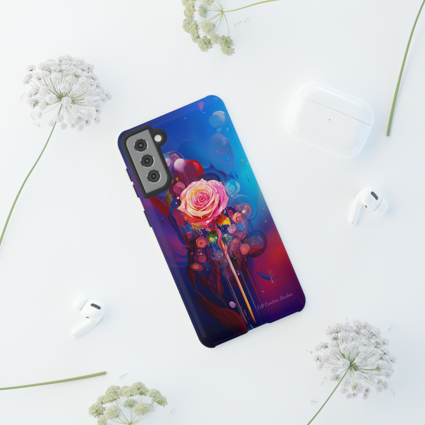 "Dreamy Rose Bloom Fantasy" -Tough Samsung Phone Cases