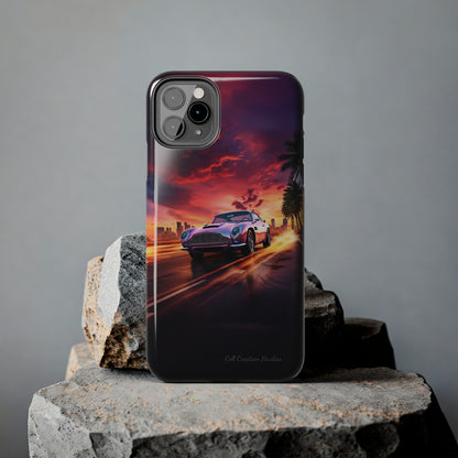 "Silver Aston Martin Racing" -Tough iPhone Cases