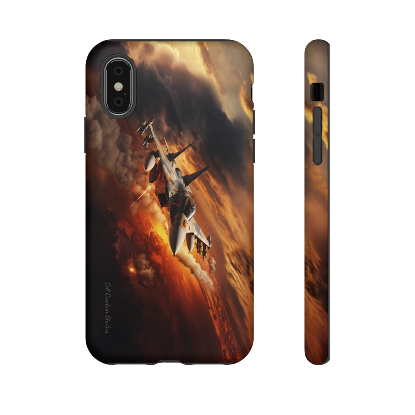 Introducing the "Sky Dominator" Fighter Jet Cell Phone Case – Unleash High-Flying Power! -Tough Cases