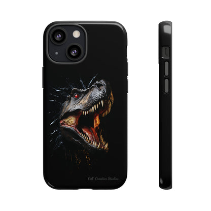 "Jurassic Impact" T-Rex Phone Case -Tough Cases