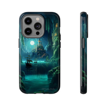 Introducing the "Moonlit Ancient City" Cell Phone Case – Explore Mysteries in the Glow of Moonlight -Tough Cases