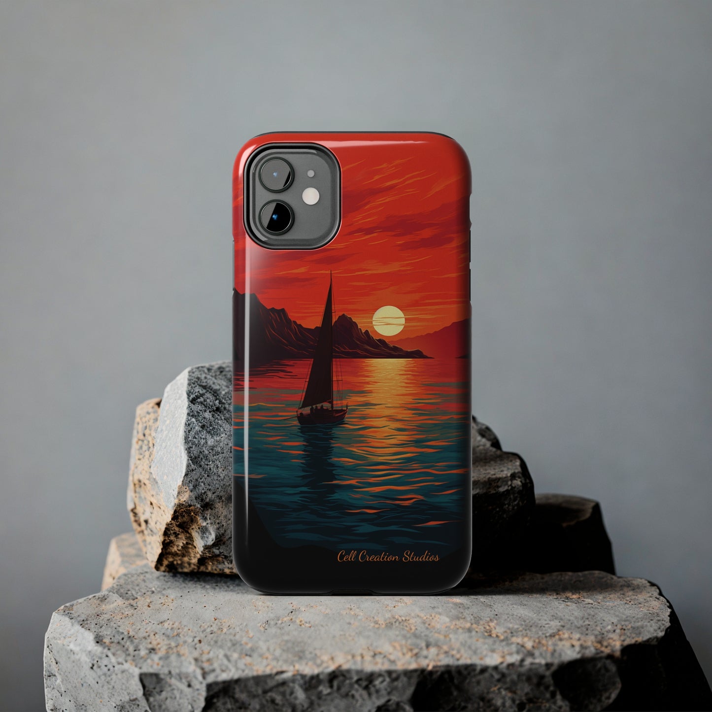 "Serenity at Sunset" -Tough iPhone Cases