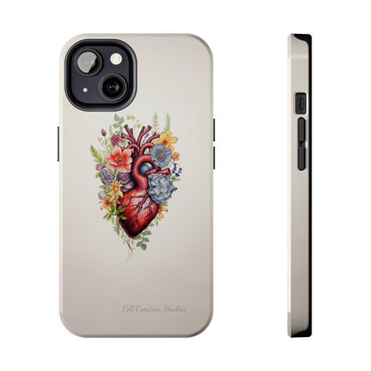 "Blooming Hearts" -Tough iPhone Cases