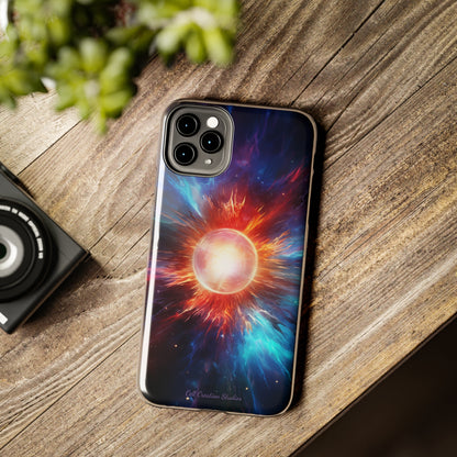 Introducing the "Stellar Cataclysm" Cell Phone Case – Capture the Cosmic Drama of a Neutron Star Explosion! -Tough Phone Cases