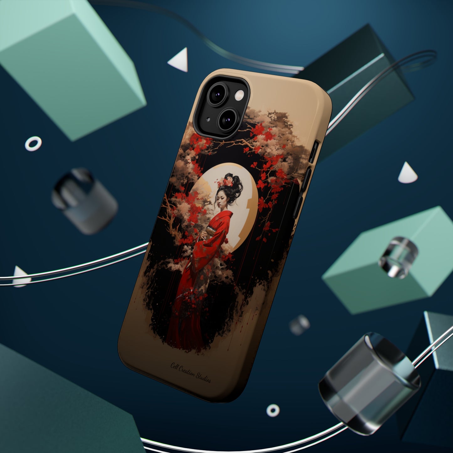 "Japanese Geisha Art" Phone Case -MagSafe Tough Cases