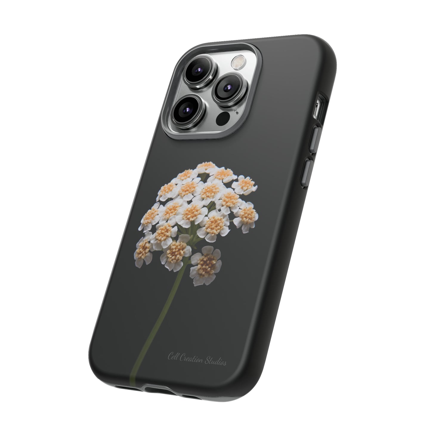 "Elegant Yarrow Bloom"  -Tough iPhone Cases