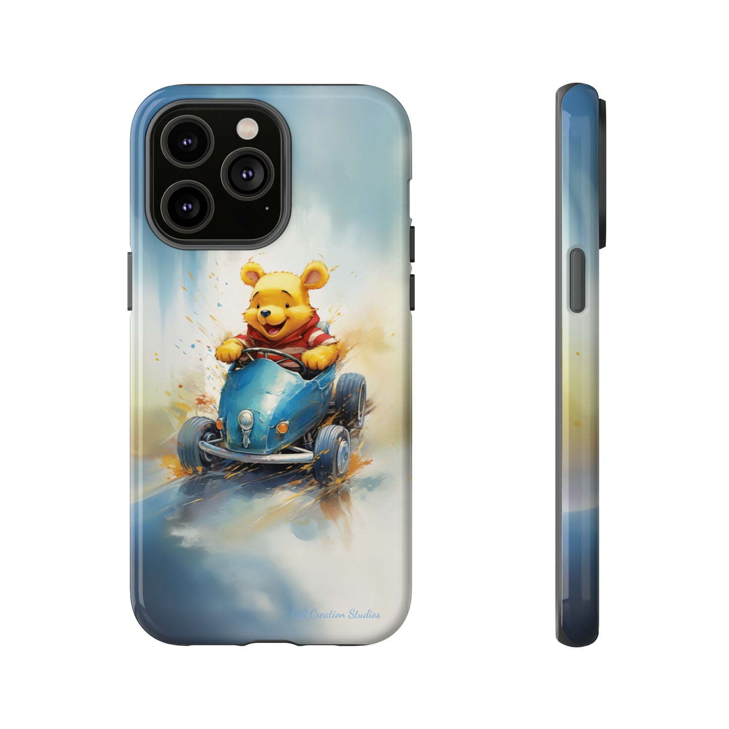 "Winnie-The-Pooh's Race Day" Phone Case -Tough Cases