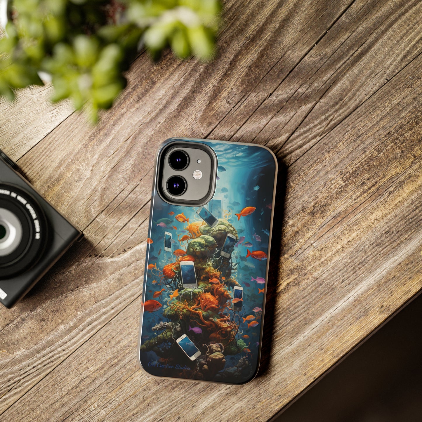 Dive into Elegance with the "AquaTech" Underwater Coral Cell Phone Case - Where Nature Meets Technology!